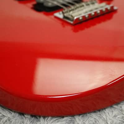 Vintage 1990's made Yamaha YGX-121D HSH Dinky Style body Electric Guitar Made in Taiwan image 11