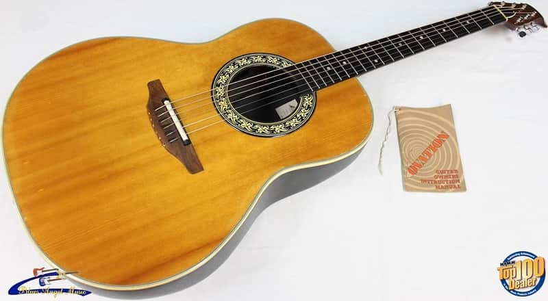 Vintage 1970-71 Ovation Balladeer 1111-4 Acoustic-Electric Guitar