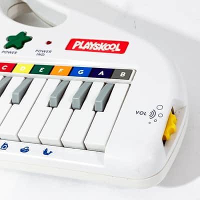 Vintage Playskool Kid Keys PS-635 Keyboard Synth Toy Circuit Bending Project Tested Works 1993 Audio image 4