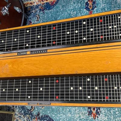 Gibson Brad Whitford’s Aerosmith, Grand Console Double Neck Steel, Authenticated! (#159) 1958 Korina image 9