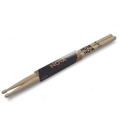 Student Drummers 12" Practice Pad And Vic Firth Nova 5A Drum Stick Set image 3