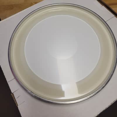 18" Remo Powermax Ultra White Bass Drumhead MP image 2