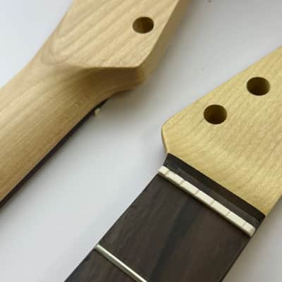 Telecaster Style Guitar Neck, 21 Frets, Rosewood Fingerboard image 3