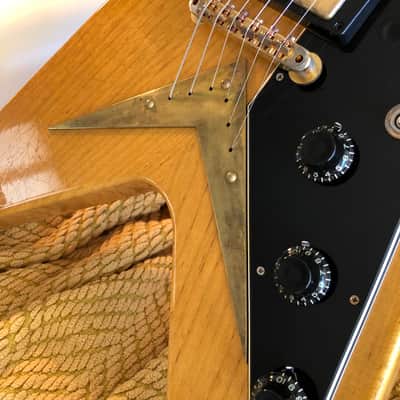 Gibson 1958 Murphy Aged Flying V Limited Edition 2021 - Korina aged image 3