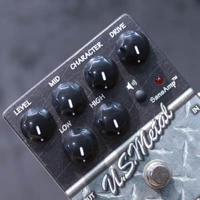 Tech 21 NYC SansAmp US Metal Character Series Distortion Preamp Effect Pedal image 7