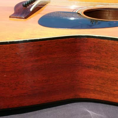 1972 Yamaha FG180 Red Label Nippon Gakki+Gig Bag image 14