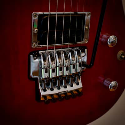 Ibanez JS100-TR Joe Satriani Signature 1994 - 2008 - Transparent Red image 2