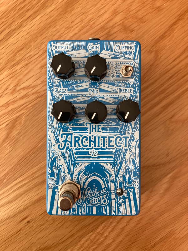 Matthews Effects The Architect Foundational Overdrive/Boost V2 2010s - Blue image 1