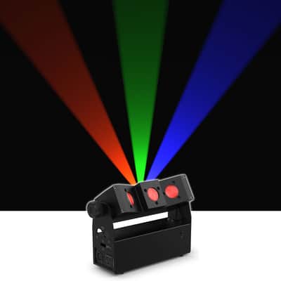 (2) Chauvet DJ EZbeam Q3 ILS Battery-Powered DMX Wash Effect Lights image 2