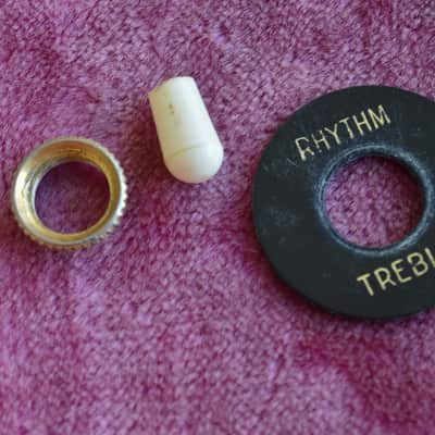 Vintage 1960's Gibson Les Paul Custom Switch Ring Poker Chip - SG Standard Special image 3