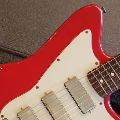 2021 K-Line Del Mar Electric Guitar Factory Relic Dakota Red + COA HSC image 3