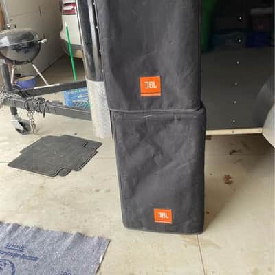 JBL SRX 715 GREAT CONDITION W/ Padded Covers and 3 way cables -Stands image 4