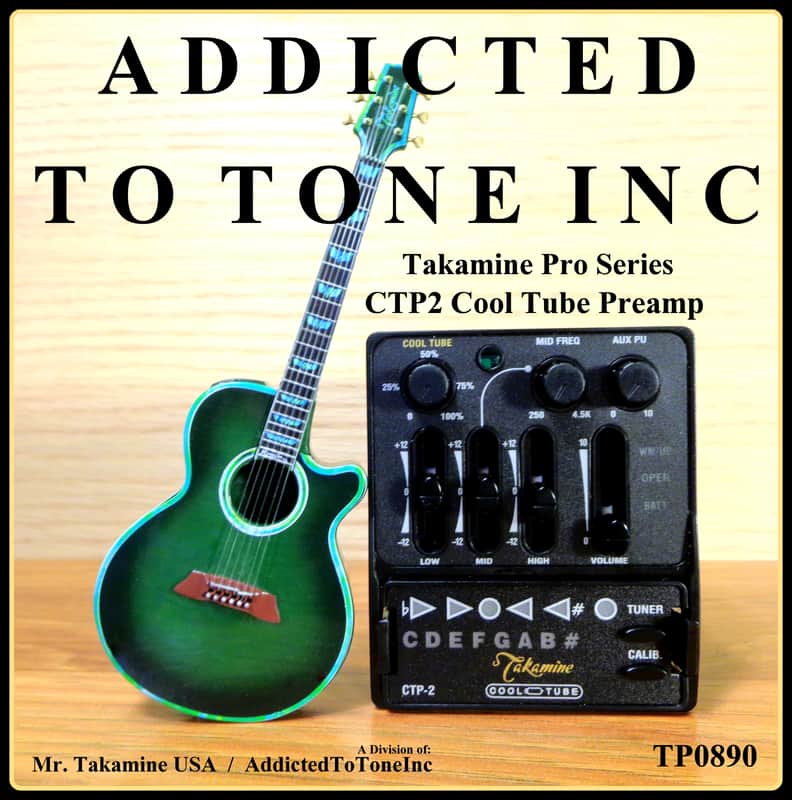 Takamine CTP-2 Cool Tube Acoustic Guitar Preamp / NOS | Reverb