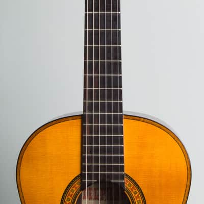 Del Pilar Classical Guitar (1990), hard shell case. image 8