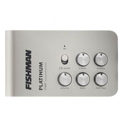 FISHMAN Platinum Stage Analog Acoustic Guitar Preamp Pedal Open Box Mint image 4