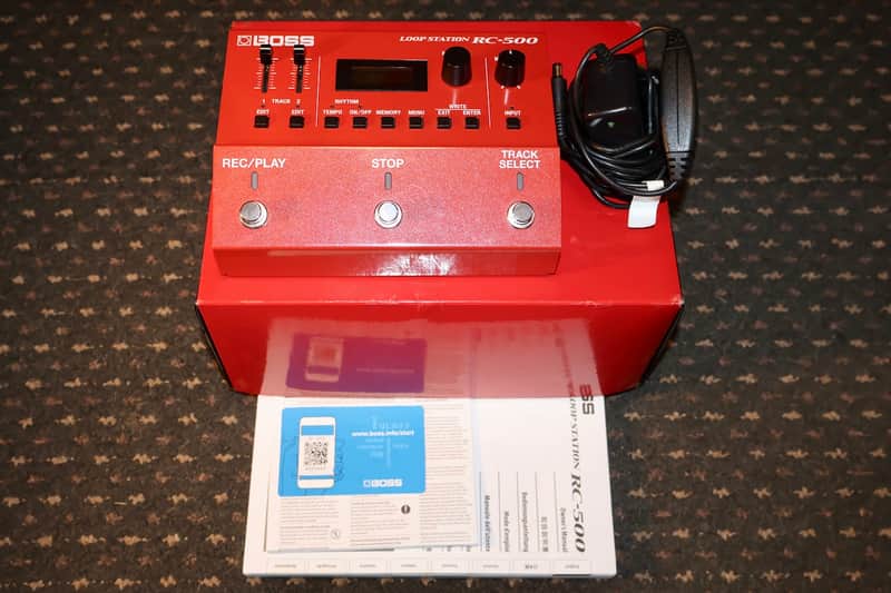Boss RC-500 Loop Station 2020 - Present - Red image 1