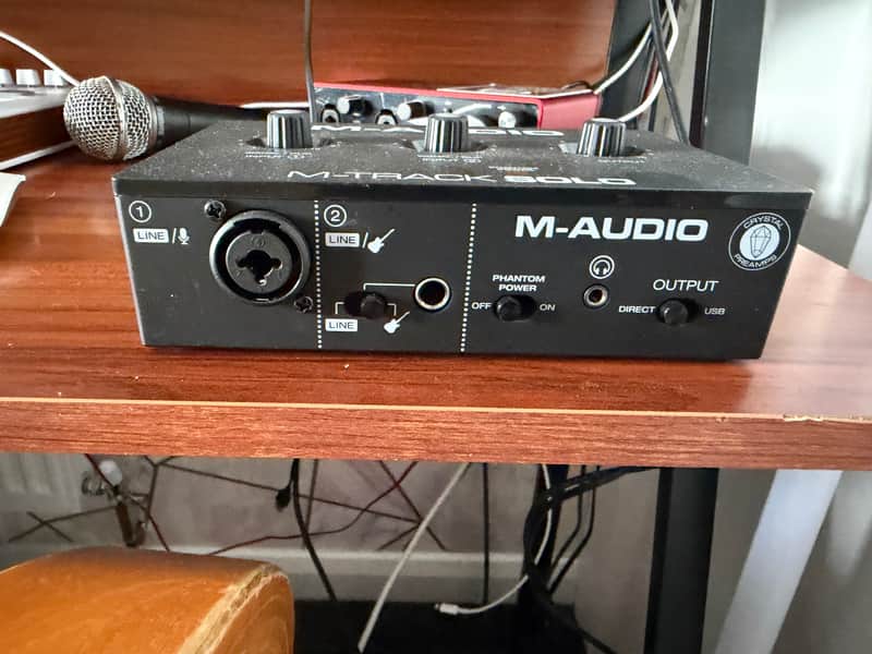 M-Audio M-Track Solo USB Audio Interface