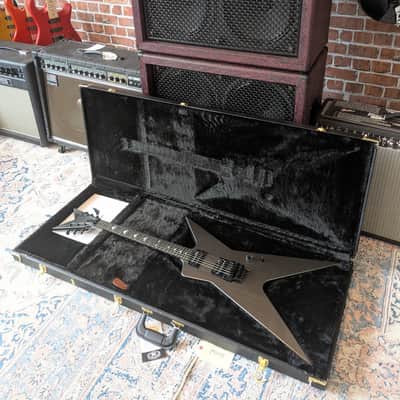 Dean USA Flat Top Floyd Electric Guitar - Metallic Pewter image 13