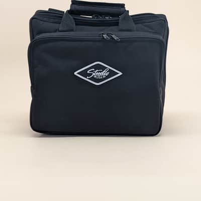 Fractal Audio FM3 Premium Gig Bag #13072 Padded Pedal Pocket, Leather Bottom, Double Padded, Black image 1