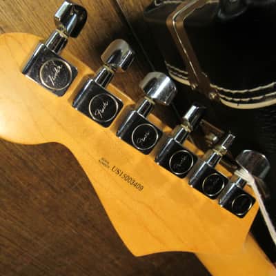 Made in 2015 USA Fender American HSS Maple Neck Stratocaster Electric Guitar With Original Case & Paperwork image 8