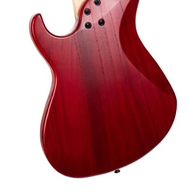 Cort G100 HH | G Series Double Cutaway Electric Guitar, Open Pore Black Cherry. New with Full Warranty! image 8