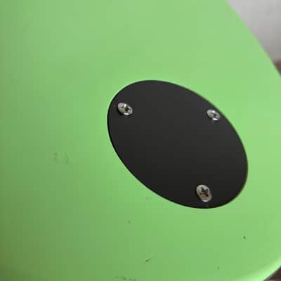 First Act ME 219 short scale electric Guitar upgraded - Neon green image 17