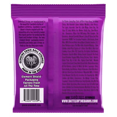 Ernie Ball Power Slinky Classic Rock N Roll Pure Nickel Wrap Electric Guitar Strings 11-48 Gauge image 2