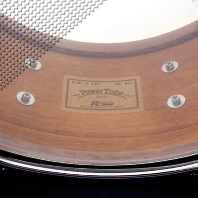 Rogers Powertone Snare Drum 14x6.5 70s Black Oyster image 5