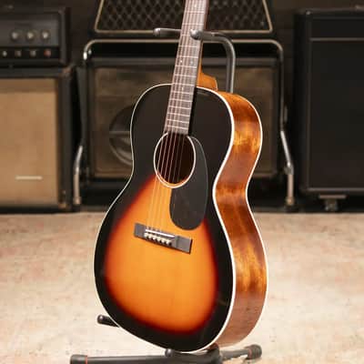 Martin CEO-7 Grand Concert Acoustic Guitar - Autumn Sunset Burst with Hardshell Case image 12