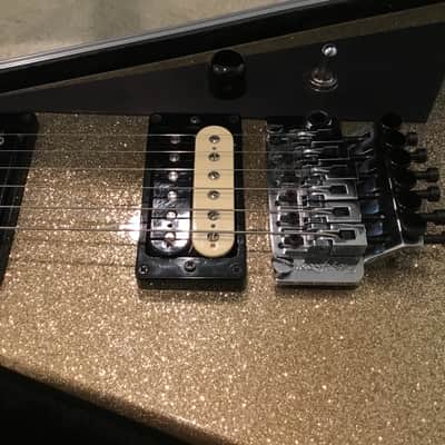Jackson  Rhoads 30th Anniversary Number “1” of 30  Gold Metal Flake image 4