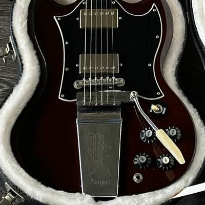 Gibson SG Angus Young Signature Model with Vibrola Checklist & Case image 8