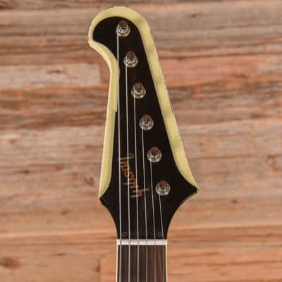 Gibson Custom Shop Murphy Lab '64 Johnny Winter Signature Firebird V Polaris White Aged 2021 image 6