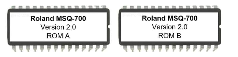 Roland MSQ-700 Version 2.00 Firmware Sequencer update rom for MSQ700 image 1