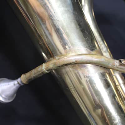 F.E. Olds Baritone (Euphonium) Upright Concert Style Works Great & Complete with Mouthpiece image 6