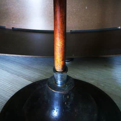 Vintage RARE 1920's brass model microphone floor stand Atlas Shure Electro Voice RCA image 8