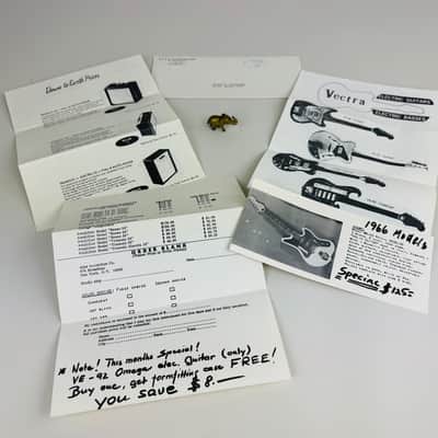 A.L.A.S. / Vectra–Omega Dealer Pack – Original Retail Ephemera 1967 image 1