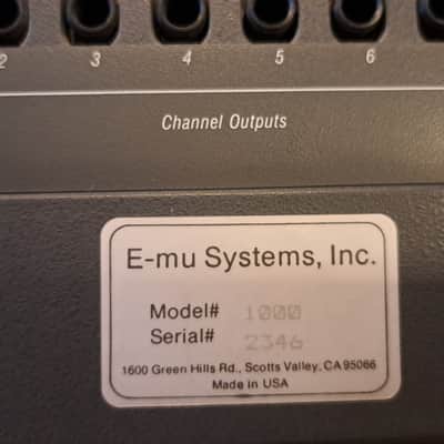 E-MU Systems Emax 61-Key 8-Voice Sampler Workstation image 7