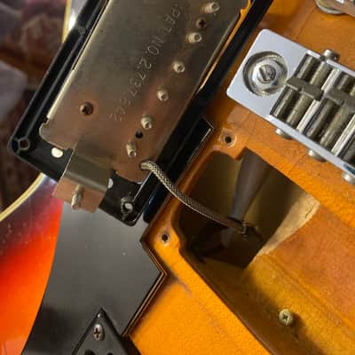 Hoyer ES-335 70s - Sunburst w/ Gibson Tim shaw pickups image 3