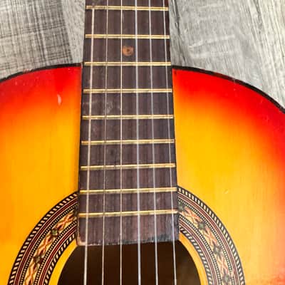 Kay Silvertone Sears Roebuck S501K 1970 - Sunburst Flamed image 7