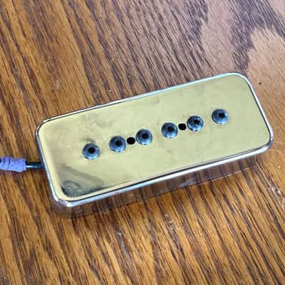 Landline Obelisk P90 Pickup Set - Neck and Bridge - Chrome - Hand Wound in USA image 7