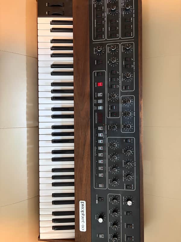 Sequential Prophet-10 61-Key 10-Voice Polyphonic Synthesizer 2020 - Present - Black with Wood Sides Bild 1