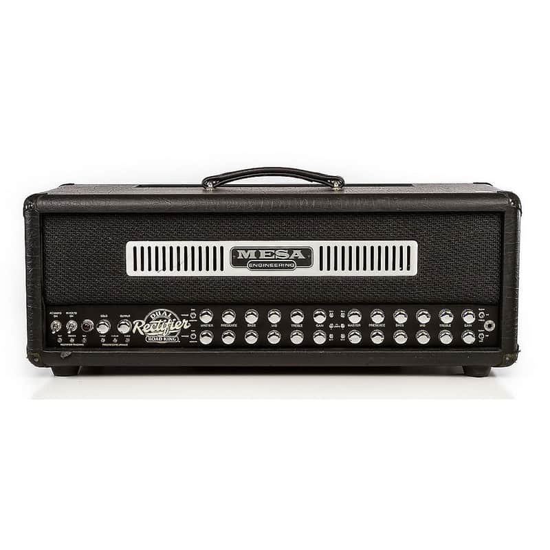 【苫小牧バナナ】MESA/BOOGIE ギターアンプヘッド Dual Rectifier Road King II Head 完全独立の4チャンネル♪ Mesa Boogie Road King Dual Rectifier 4-Channel 120-Watt Guitar Amp