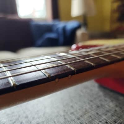 Fender Mustang USA vintage w/ohsc 1967 - Dakota red image 10