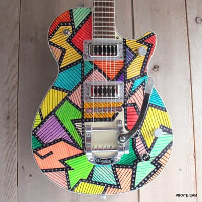Gretsch G5230T Electromatic Jet FT Custom art guitar with Bigsby 2025 " The Puzzle Factory " image 3