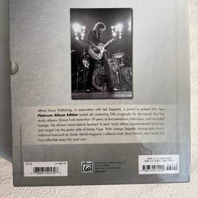 Led Zeppelin Platinum Album Boxed Set [5 book set] RARE Find! image 2