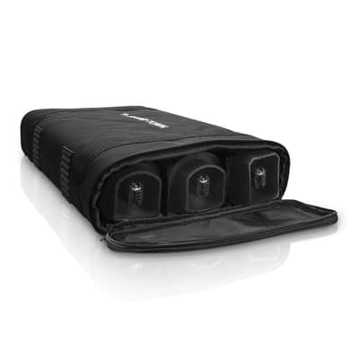 CARPO-L2SWM01 | Portable PA/DJ System w/ 12" Powered Subwoofer, 8 x 3" Column Speaker and Two UHF Wireless Microphones image 6