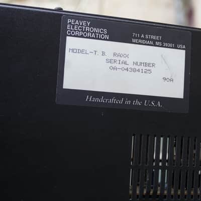 Peavey TB Raxx - SERVICED - ALL TUBE preamp like TG Raxx but for bass image 4