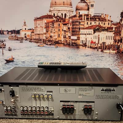 Sony STR-DE485 5.1-channel Reciver 90s - Black metal image 7