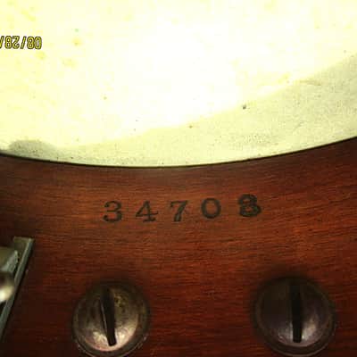 Vega Fairbanks Style K Banjo Mandolin, 1917, Serial # 34708 image 5