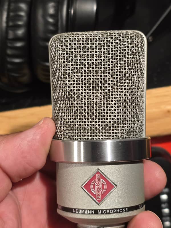 Neumann TLM 102 mt Large Diaphragm Cardioid Condenser Microphone 2009 - Present - Matte Black image 1